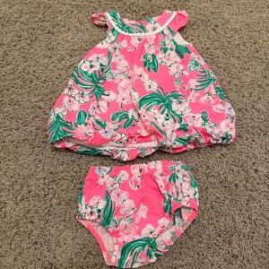 Lilly Pulitzer Infant Paloma Bubble Dress 12-18 mo